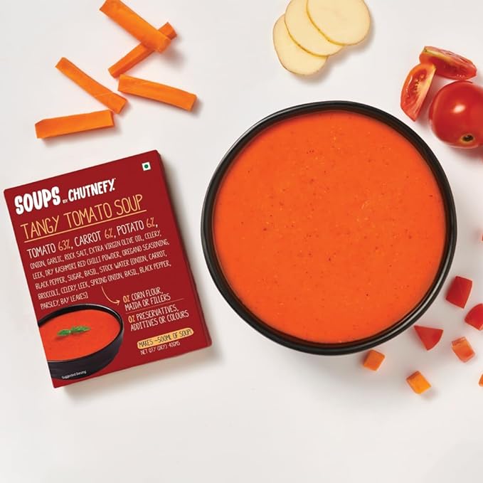 Chutnefy - Pepper Mushroom and Tangy Tomato Soup Combo